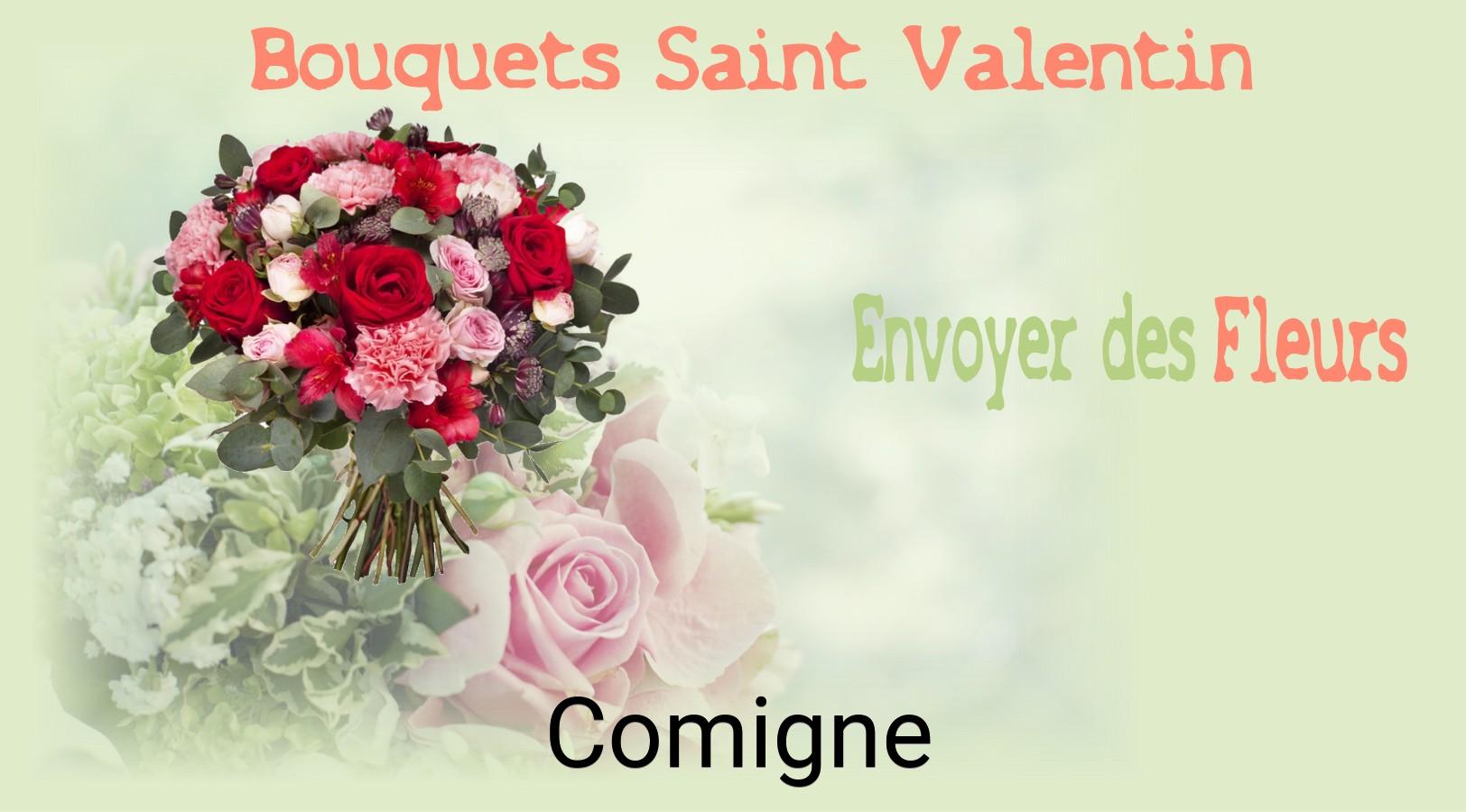 Roses de Saint-Valentin livrées à Comigne